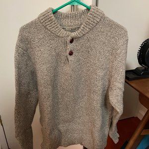 Men's L.L.Bean Classic Ragg Wool Sweater, Henley